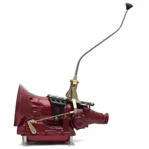 American Shifter Company ASCS1G223D2 GM 4L60 E Single Action Automatic Transmission Shifter Kit ~ 23 Dual Bend Arm with Delu by Knob