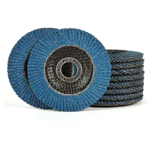 10 Pack 4.5" x 7/8"  Zirconia Flap Disc, 40 Grit Type 29,4 1/2 for Angle , Flap Sanding Disc for Stainless Steel,Metal,