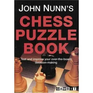USED-John Nunn's Chess Puzzle Book by John Nunn (Paperback)