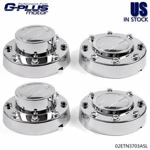 Fit For DODGE RAM 3500 1-TON DUALLY ALCOA ALLOY 2011-2018 Wheel Center Caps Kit New