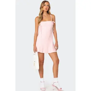 Fridah Ribbed Knit Mini Dress