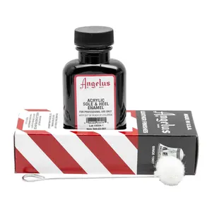 Angelus Acrylic Sole and Heel Enamel - Black or Brown (3 oz)