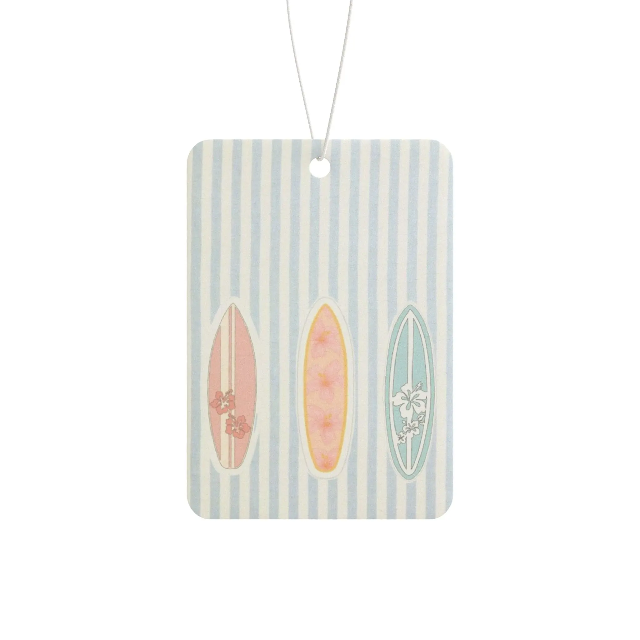 3pcs Rainbow Summer Surfboards Freshie Cute Surfboard Girl Car Air Freshener Hanging Car Decoration