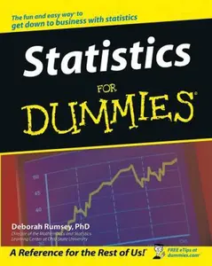 USED-Statistics for Dummies by Rumsey, Deborah, Ph.D. (Paperback)