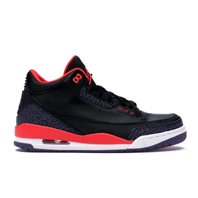 Jordan Men's 3 Retro Crimson, from StockX