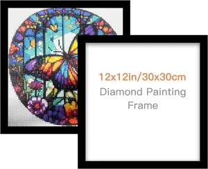 Art Living room Durable diamond painting accessories Magnetic photo frame Window Door decoration Bedroom Print Artwork Protective Office Multifunction
