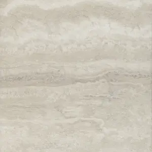 FloorPops FP3327 Platinum Virgin Vinyl Peel & Stick Floor Tiles - Grey, Easy Installation, Indoor Use, Contemporary Home Decor