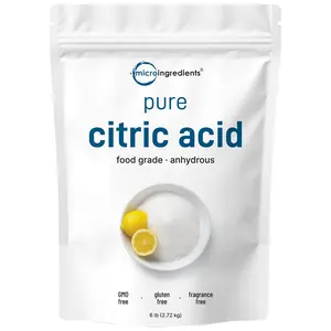 Micro Ingredients Pure Citric Acid Powder, 6lbs