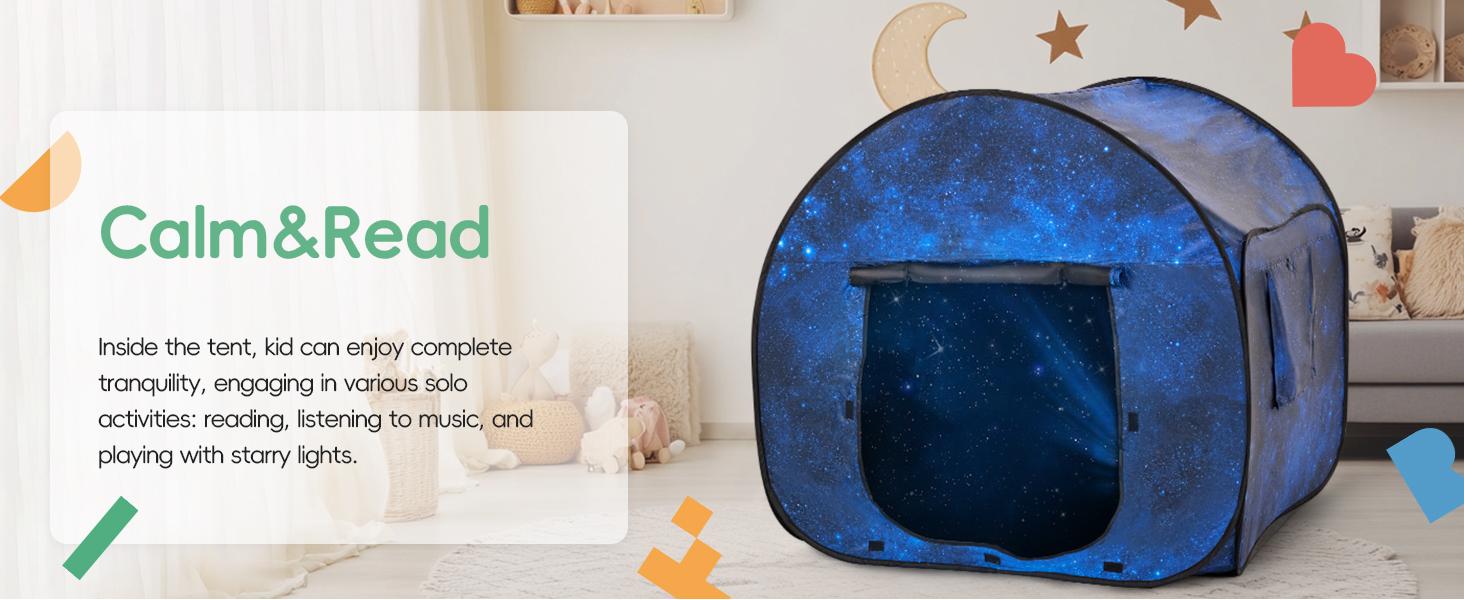 (Summer Turn-Up)OUTREE Sensory Tent 47 * 47 * 47 in, Sensory Tent for Kids with Autism, Pop-up Play Tent, Summer Turn Up & Father's Day Deal (Summer Turn-Up)OUTREE Sensory Tent 47 * 47 * 47 in, Sensory Tent for Kids with Autism, Pop-up Play Tent, Summer Turn Up & Father's Day Deal