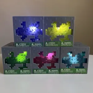 MINECRAFT JELLY CUBE Sensory Stress Relief Squishy Fidget BALL Collectable Novelty Toy