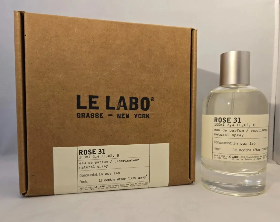 Le Labo Rose 31 Eau de Parfum 3.4oz 100ml Unisex Fragrance Long Lasting Luxury Rose Perfume