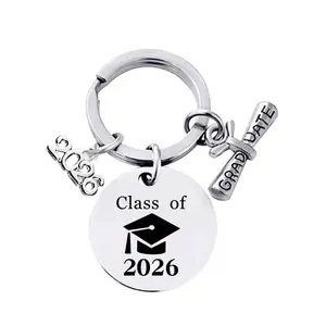 Class of 2026 Graduation Keychains Keyring Graduation Party Favors Gifts