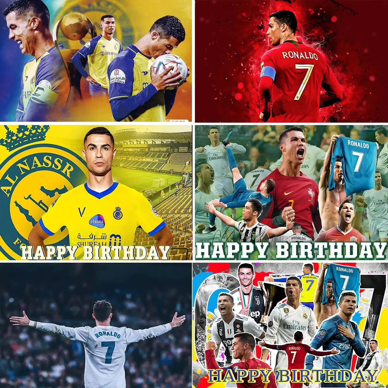 Cristiano Ronaldo Background Cloth Football Star Cr7 Hanging Multiple Sizes Dormitory Wall Decoration Gift Prop Banner Poster