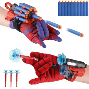 Spider Silk Launcher Wrist Toy, Compatible with Hero Gauntlet, Spider-Man Hero Cosplay Costume Accessory Wrist Toy, Festival Gift, Gift for Boyfriend, Children's Gift