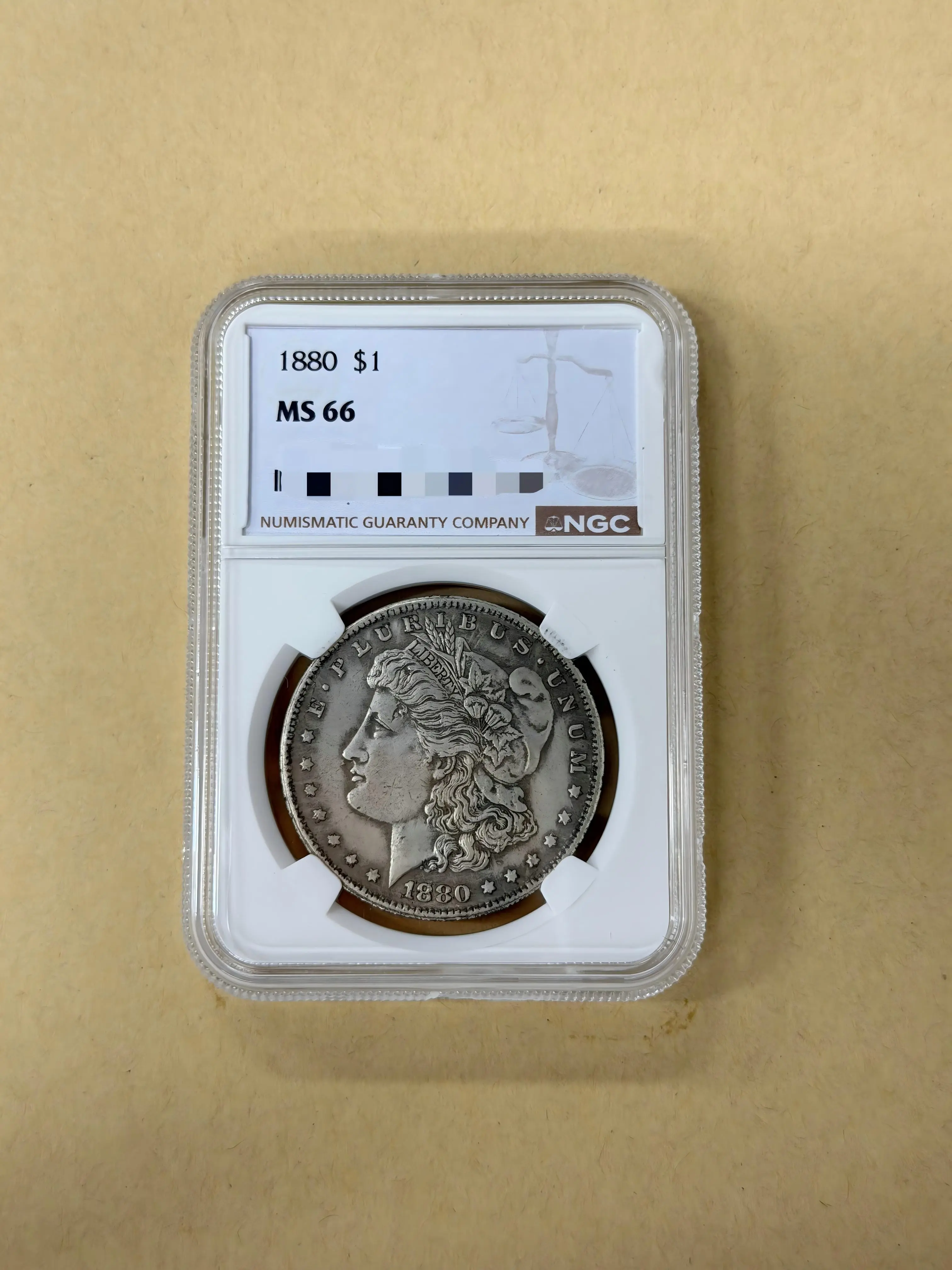 NGC Encapsulated 1881-CC Carson City Relic | Legendary Vintage Treasure For Collectors
