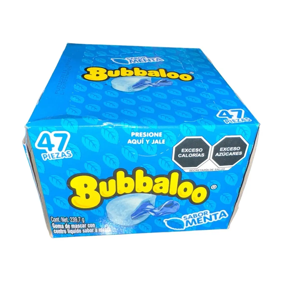 Bubbaloo Mint Flavored Gum Bubbaloo Mint Flavored Gum