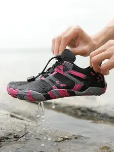 Summer Water Shoes for Men and Women, Quick-Dry Pool Beach Diving Shoes, Indoor Gym Workout Yoga Shoes, Sporty Mesh Fabric Sneakers