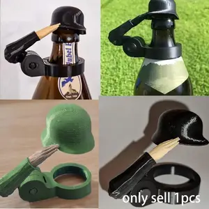 Insect-Repelling Beer Bottle Helmet, Unique Design for Outdoor Activities & Daily Use, Durable & Stylish Protection, Lightweight