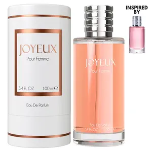Regal Fragrances Joyeux | Bergamot & Jasmine Blend | Women's Daily Perfume | Long-Lasting Fresh Floral Scent Eau De Parfum