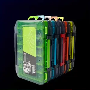 2-piece fishing tackle box, Fishing Organizer Accessory, large capacity storage compartment for fishing accessories, hooks, bait, and decoy boxes, suitable for small businesses/shops/retailers targeting carp fishing.