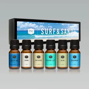 Surf & Sand Set of 6 Fragrance Oils 10ml