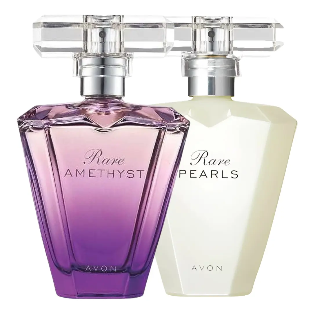 AVON Rare Amethyst & Rare Pearls Eau de Parfum Spray 2-Pack Duo, 50ml Each