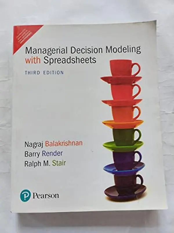 USED-Managerial Decision Modeling with Spreadsheets by Balakrishnan (Paperback)