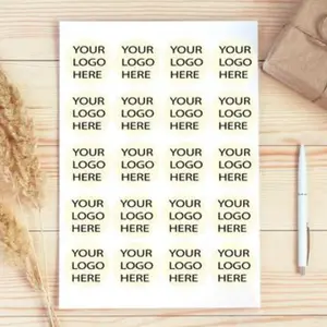 Your Logo Vinyl Stickers pack - Permanent and High Quality