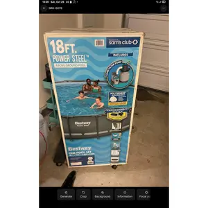 18 feet round Pool, New, local pick up only, san bernadino, ca 92407.