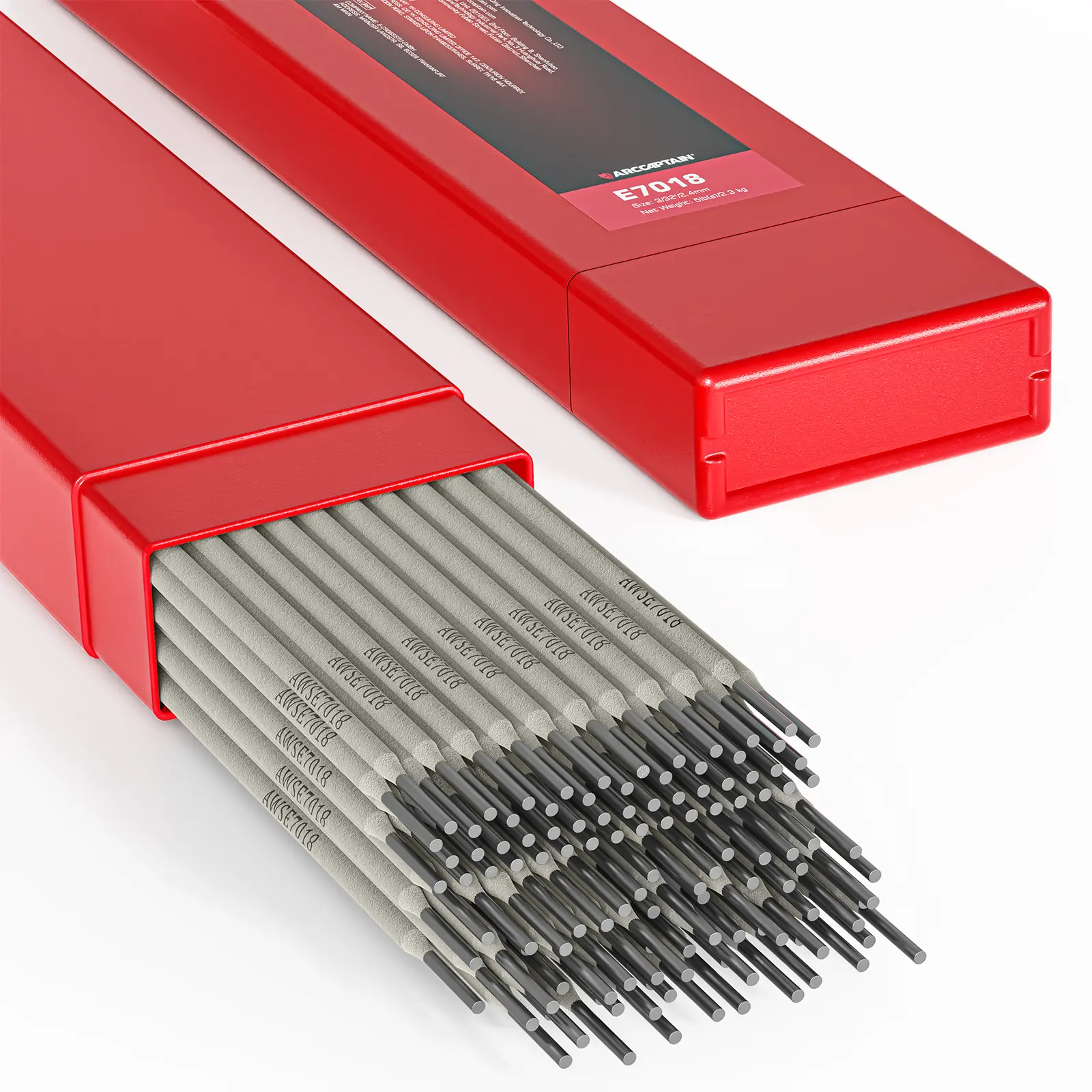Arccaptain E7018 Low Hydrogen Carbon Steel ARC Welding Electrodes, 3/32'' 5LB, Tools Ideal for Father's Day Gift