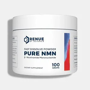 Renue by Science NMN (Nicotinamide Mononucleotide) Pure Powder NAD+ Supplement for Energy, Focus, Mitochondrial Health
