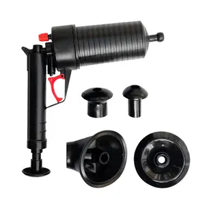 High Pressure Air Drain Blaster Pneumatic Pipe Plungers Powerful Manual Sink Plunger Drain Clog Remover Tool Blockage Closestool Tools