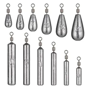 5pcs/lot 3.5g 5g 7g 10g 14g 20g Fishing Weight Sinker Water Drop Weights Carp Fishing Baits Sinker Fishing Tackle Accessories, Fishing Equipment, Drop Shapes