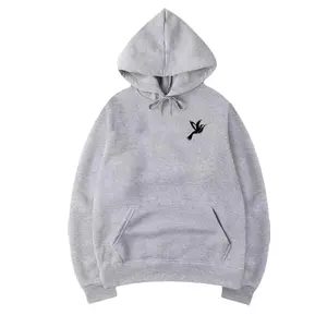 CALI CHIC Women's Sweatshirt Lt Grey Casual Pullover Hoodie Round Neck Knit 100% Polyester  Womenswear Tops