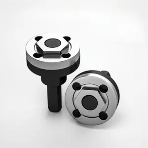 3-Piece Universal Drill Adapter Kit, Converts Electric Drills to 6mm & 10mm Shafts, Includes Replacement Flange Nuts & Wrench Tool, Universal Compatibility, Versatility