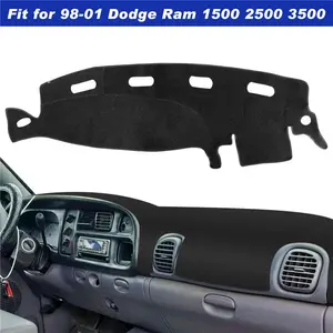 Dodge Ram 1500 2500 3500 Dash Cover Mat black