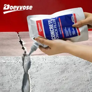 Concrete Crack Filler, Quick-drying Self-leveling Waterproof Repair Solution for Walls, Roofs, and Floors, Suitable for RVs and Outdoor Pavements, Caulking, Adhesives, Heavy Duty