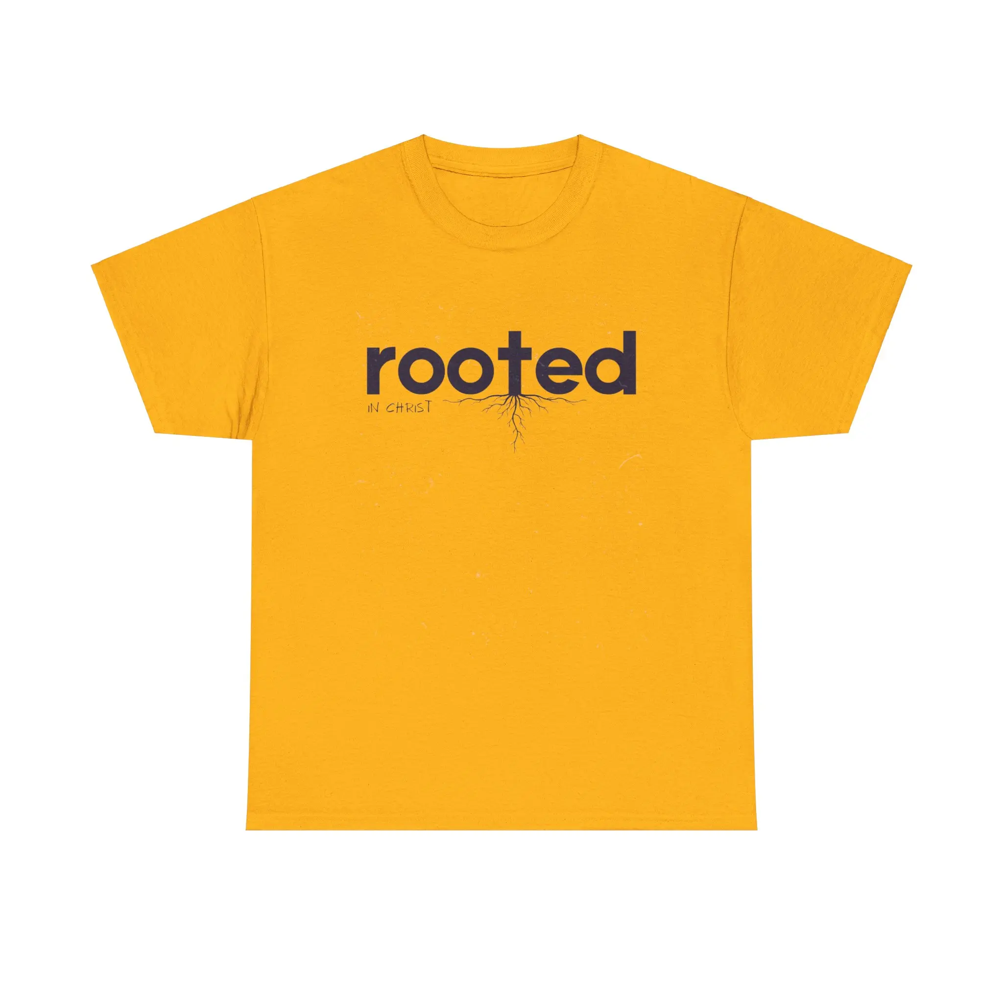 Rooted Unisex Heavy Cotton Tee - Relaxed Vibe for Nature Lovers, Perfect for Casual Days, Gifts, Fall Fashion, Comfortable Wear Boohooman graphic christian clothing