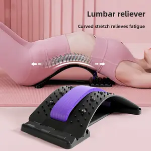 Massager Open Shoulder Open Back Chiropractic Massager Body Care Blackboard Purple