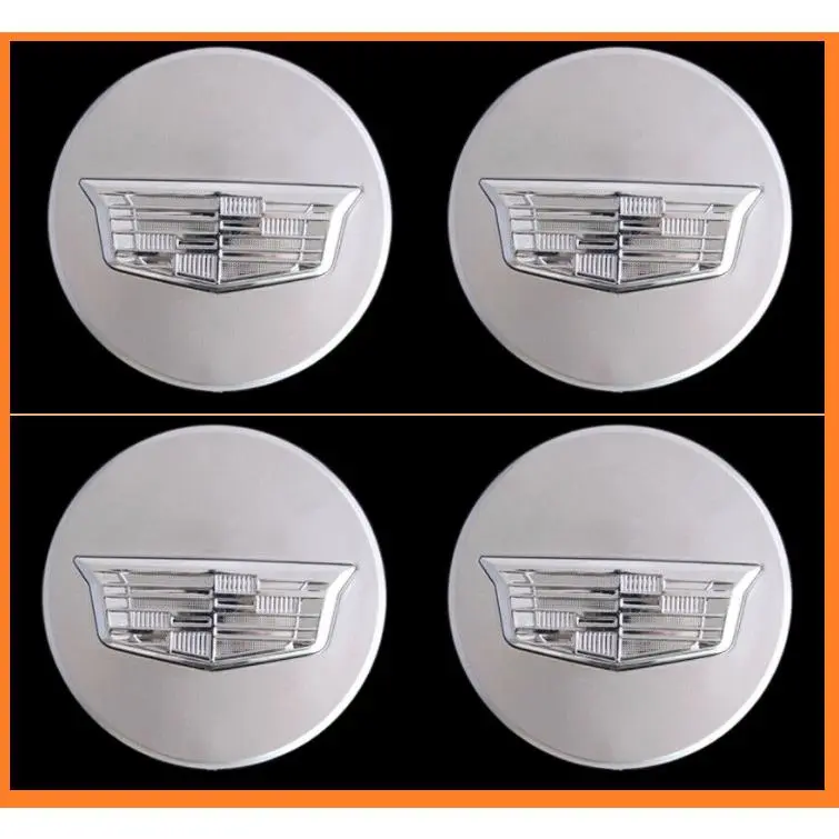 4pcs. Center Caps Cadillac 9597375 23156594 ATS CTS CT6 XT5 SRX XTS Wheel Set Replacement
