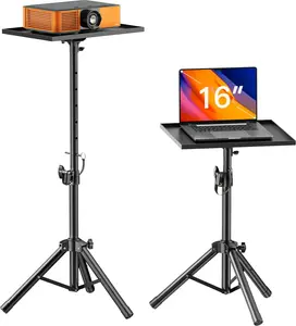 Projector Stand, Laptop Stand with Adjustable Height 22 to 36 inch, Projector Mount as DJ Racks/Projector Tripod Stand/Laptop Floor Stand for Office, Home, Stage or Studio