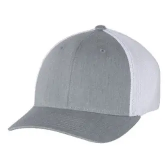 Heather Gray/White R-FlexFit l/xl