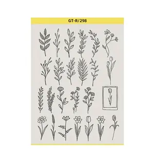 Pre-Drawn Tattoo Transfer Paper Roll, Fashion Style, Ca Prop 65 Compliant, No Additional Features, Ideal for Temporary Tattoos, Tattoo Stencil