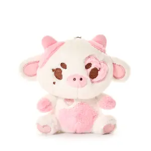 Valentine the Cow Keychain | Tiny Protectors