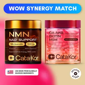 Cata-Kor NMN Longevity Support & Beauty Blend (CA AKG, Hyaluronic Acid & Biotin) Cata-Kor NMN Longevity Support & Beauty Blend (CA AKG, Hyaluronic Acid & Biotin)