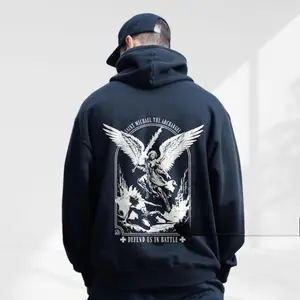 Saint Michael The Archangel Hoodie for Men, Christian Men hoodies, Archangel Michael, Christian Sweatshirt, Christian Gift For Him, Faith