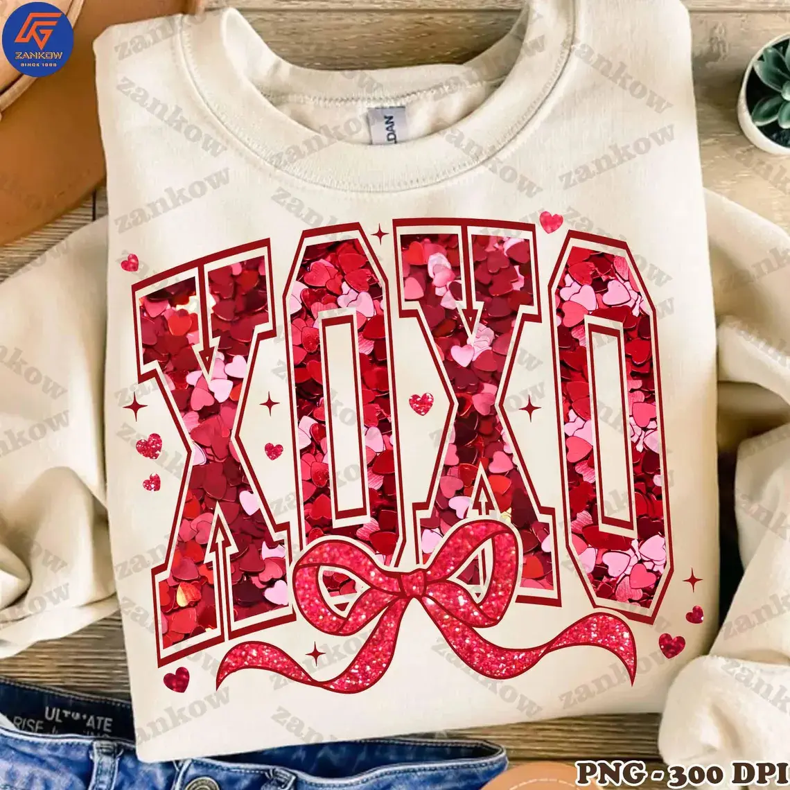 Valentine XOXO Coquette Sparkly Glitter Shirt, Xoxo Shirt, Red Faux Sequins Valentines Shirt, Valentines Coquette Shirt, Valentines Day Shirt Design