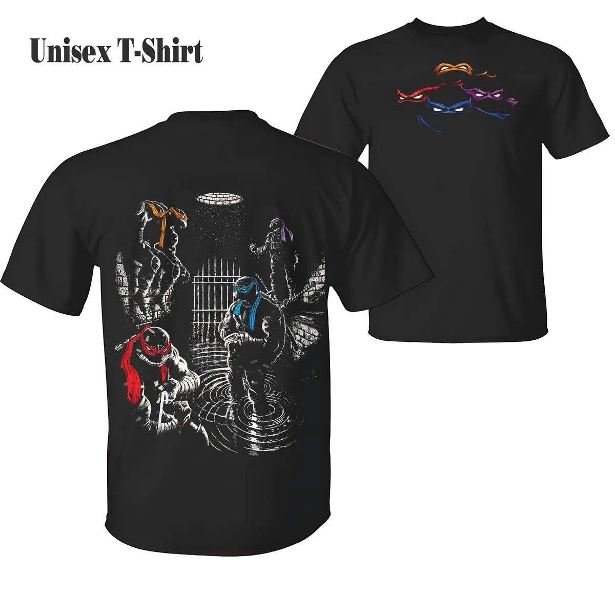 Teenage Mutant Ninja Turtles Print Washed Cotton T-shirt, T-shirt Washed For Fans Movie Monster, Design Top Cotton Streetwear T-shirt Clothes Menswear, T-shirt Unisexgood graphic tees quarter zip outfits city boy boxy fit shirt men georgia