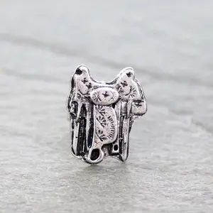 Western Horse Saddle Cuff Ring