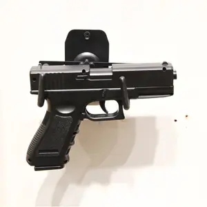 Pistol display rack, metal-coated storage rack, Pistol safe storage